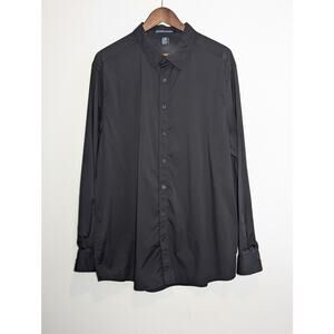 Devon & Jones Long Sleeve Black XL Button Up Shirt